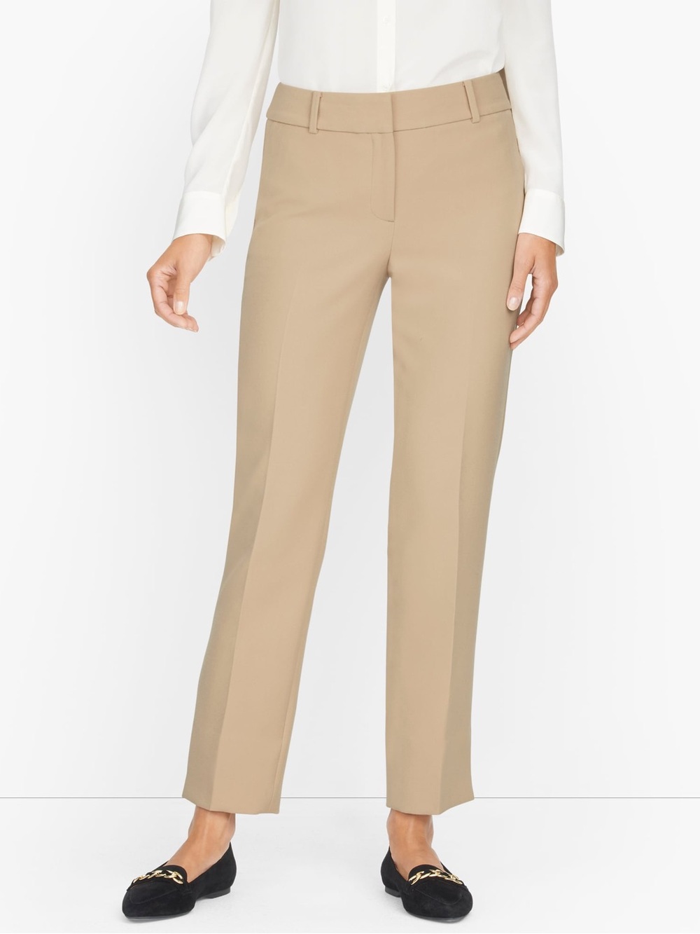 Talbots Hampshire Ankle Pants - Smooth Stretch Fabric